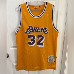 Los Angeles Lakers Basketball Jersey Magic Johnson #32